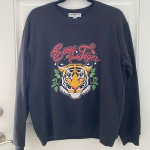 Sweatshirt decorative Easy Tiger